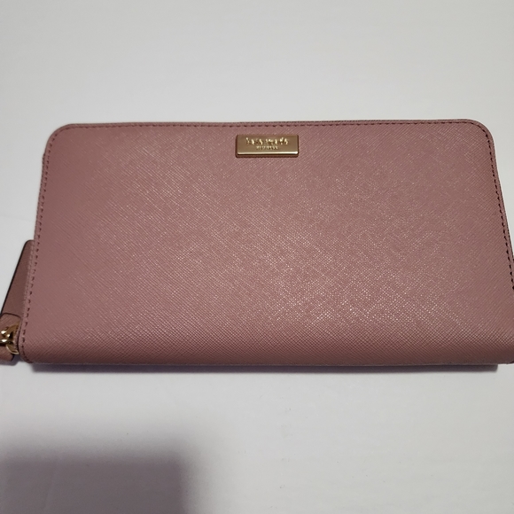 Kate Spade Continental Zip Wallet - Dusty Peony - Picture 2 of 13